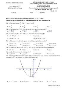 de-thi-khao-sat-chat-luong-mon-toan-lop-10-nam-2023-2024-truong-thpt-trieu-son-2 - Trang 1