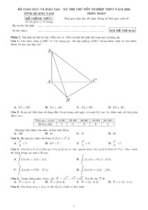 de-thi-thu-tot-nghiep-thpt-mon-toan-tinh-quang-nam-nam-2025-ma-de-0116 - Trang 1