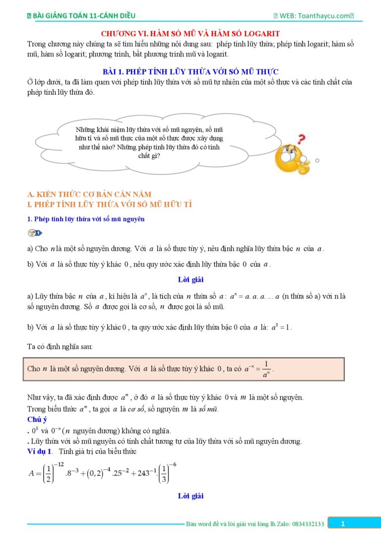 bai-giang-ham-so-mu-va-ham-so-logarit-toan-11-canh-dieu - Trang 1