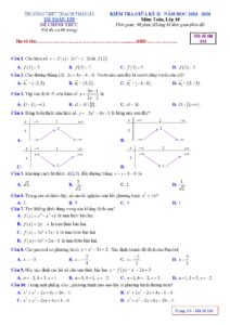 de-kiem-tra-giua-hoc-ky-2-mon-toan-lop-10-nam-hoc-2023-2024-truong-thpt-thach-thanh-1 - Trang 1