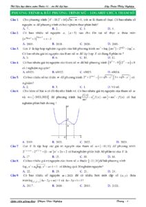 32-bai-toan-phuong-trinh-va-bat-phuong-trinh-mu-logarit-chua-tham-so-lop-12 - Trang 1