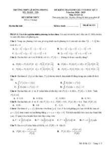 de-kiem-tra-cuoi-hoc-ky-2-toan-lop-12-nam-hoc-2024-2025 - Trang 1