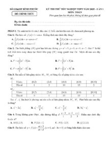 de-thi-thu-tot-nghiep-thpt-mon-toan-nam-2025-tinh-binh-phuoc-lan-1 - Trang 1