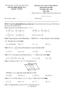 de-khao-sat-chat-luong-toan-lop-11-dot-thang-03-nam-2024-truong-thpt-tien-du-so-1 - Trang 1