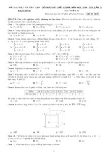 de-khao-sat-chat-luong-toan-12-nam-hoc-2024-2025-thai-binh-ma-de-0106 - Trang 1
