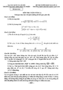 de-thi-tuyen-sinh-lop-10-mon-toan-truong-chuyen-khoa-hoc-tu-nhien-ha-noi-nam-2025 - Trang 1