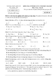 de-kiem-tra-cuoi-hoc-ky-2-toan-lop-11-nam-2024-2025-truong-thpt-que-son - Trang 1
