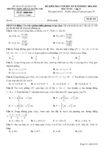 de-kiem-tra-cuoi-hoc-ky-ii-toan-lop-12-nam-hoc-2024-2025-truong-thpt-thi-xa-quang-tri - Trang 1