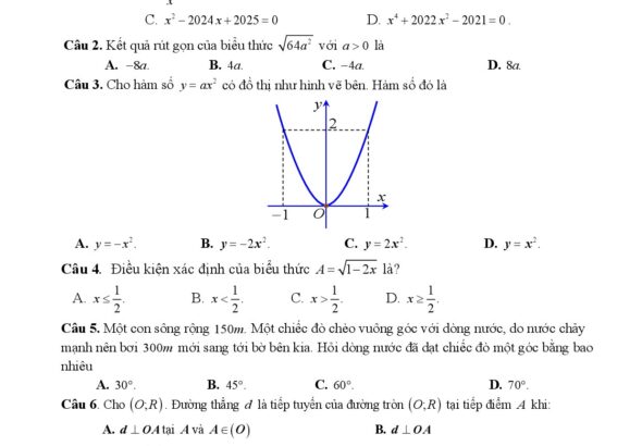 de-khao-sat-chat-luong-mon-toan-lop-9-nam-hoc-2024-2025-truong-thcs-xi-mang - Trang 1