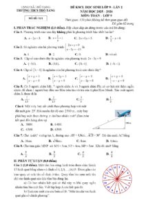 de-khao-sat-chat-luong-hoc-sinh-mon-toan-lop-9-lan-2-nam-hoc-2025-2026-truong-thcs-tho-tang - Trang 1