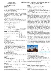 de-cuong-on-tap-hoc-ky-1-toan-lop-10-nam-hoc-2019-2020-truong-thpt-phan-dinh-phung - Trang 1