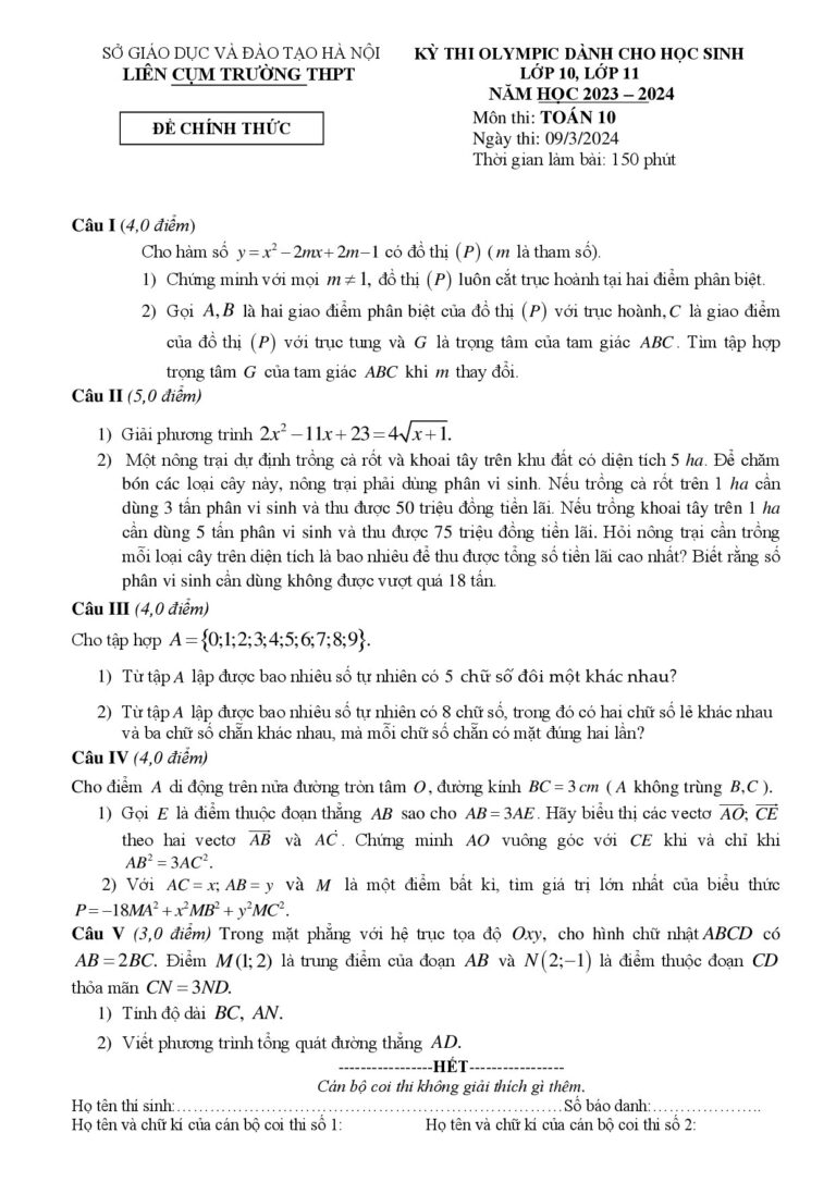 de-thi-olympic-toan-10-lien-cum-truong-thpt-thanh-pho-ha-noi-nam-hoc-2023-2024 - Trang 1