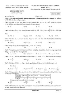 de-thi-thu-tot-nghiep-thpt-nam-2025-mon-toan-lop-12-truong-thpt-phan-dinh-phung-ma-de-1201 - Trang 1