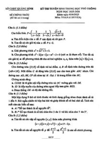 de-thi-tuyen-sinh-vao-lop-10-mon-toan-chuyen-nam-hoc-2025-2026-tinh-quang-binh - Trang 1