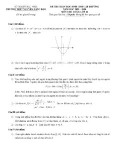 de-thi-chon-hoc-sinh-gioi-toan-lop-11-nam-hoc-2023-2024-truong-thpt-nguyen-dang-dao - Trang 1