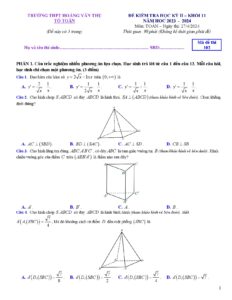 de-kiem-tra-hoc-ky-2-mon-toan-11-nam-hoc-2023-2024-truong-thpt-hoang-van-thu - Trang 1