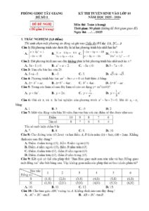 de-thi-tuyen-sinh-vao-lop-10-thpt-mon-toan-nam-hoc-2025-2026-cua-tinh-quang-nam - Trang 1