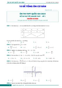 tuyen-tap-10-de-tong-on-co-ban-mon-toan-thi-tot-nghiep-trung-hoc-pho-thong-nam-2024 - Trang 1