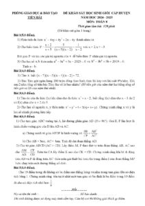 de-khao-sat-hoc-sinh-gioi-toan-lop-8-cap-huyen-nam-hoc-2024-2025 - Trang 1