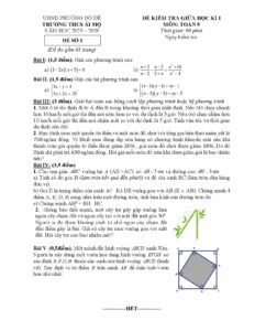 de-kiem-tra-giua-hoc-ky-1-toan-lop-9-nam-2025-2026-truong-thcs-ai-mo - Trang 1