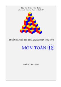 tuyen-tap-de-thi-thu-va-de-kiem-tra-hoc-ky-1-mon-toan-lop-12-nam-hoc-2017-2018 - Trang 1