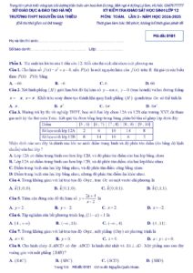 de-thi-khao-sat-toan-lop-12-lan-3-nam-hoc-2024-2025-truong-thpt-nguyen-gia-thieu - Trang 1