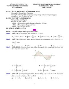 de-cuong-on-tap-kiem-tra-cuoi-hoc-ky-2-mon-toan-lop-12-nam-hoc-2024-2025-truong-thpt-bui-huu-nghia - Trang 1