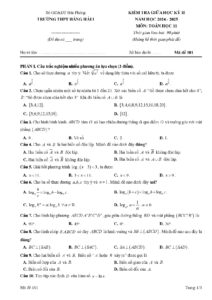 de-thi-giua-hoc-ky-2-toan-11-nam-hoc-2024-2025-truong-thpt-hang-hai-i - Trang 1