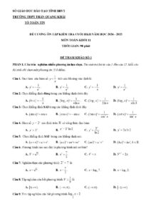 de-cuong-on-tap-kiem-tra-cuoi-hoc-ky-2-toan-khoi-11-nam-hoc-2024-2025 - Trang 1