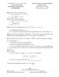 de-thi-olympic-toan-lop-11-nam-hoc-2023-2024-cum-hoan-kiem-hai-ba-trung - Trang 1