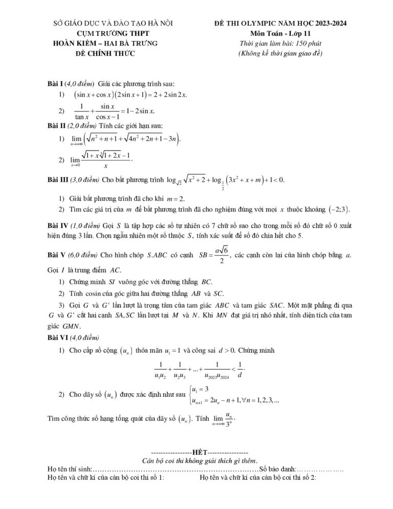 de-thi-olympic-toan-lop-11-nam-hoc-2023-2024-cum-hoan-kiem-hai-ba-trung - Trang 1
