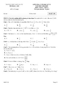 de-kiem-tra-cuoi-hoc-ky-2-toan-lop-11-truong-thpt-ngo-gia-tu-nam-2024-2025 - Trang 1