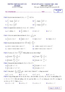 de-on-thi-giua-hoc-ky-2-mon-toan-12-nam-hoc-2023-2024-truong-thpt-dao-son-tay - Trang 1