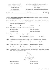 de-kiem-tra-khao-sat-toan-lop-11-nam-hoc-2023-2024-so-giao-duc-va-dao-tao-thanh-pho-ha-noi-ma-de-121 - Trang 1