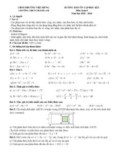 huong-dan-on-tap-hoc-ky-1-toan-lop-8-nam-2025-2026-truong-thcs-thanh-am - Trang 1