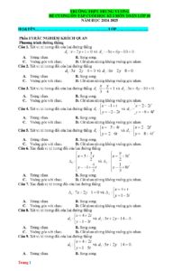 de-cuong-on-tap-cuoi-hoc-ky-2-mon-toan-lop-10-nam-hoc-2024-2025 - Trang 1