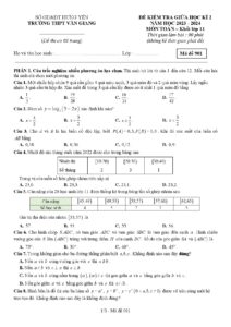 de-kiem-tra-giua-hoc-ky-2-mon-toan-lop-11-nam-hoc-2023-2024-truong-thpt-van-giang - Trang 1