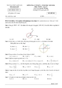 de-kiem-tra-cuoi-ky-1-mon-toan-lop-11-nam-hoc-2025-2026-truong-thpt-que-son - Trang 1