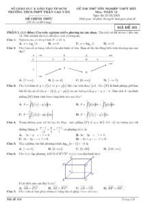 de-thi-thu-tot-nghiep-thpt-2025-mon-toan-lop-12-ma-de-101-truong-thcs-thpt-tran-cao-van - Trang 1