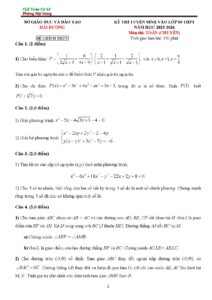 de-thi-tuyen-sinh-vao-lop-10-mon-toan-chuyen-nam-hoc-2025-2026-tinh-hai-duong - Trang 1