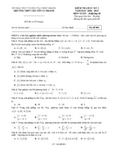 de-kiem-tra-hoc-ky-2-toan-lop-10-nam-2024-2025-truong-thpt-chuyen-vi-thanh - Trang 1