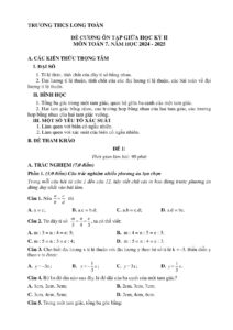 de-cuong-on-tap-giua-hoc-ky-2-mon-toan-lop-7-nam-hoc-2024-2025 - Trang 1
