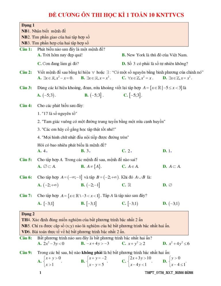 de-cuong-on-thi-hoc-ky-1-mon-toan-lop-10-ket-noi-tri-thuc-voi-cuoc-song - Trang 1