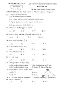 de-kiem-tra-giua-hoc-ky-i-mon-toan-lop-7-nam-hoc-2025-2026-truong-thcs-que-thuan - Trang 1