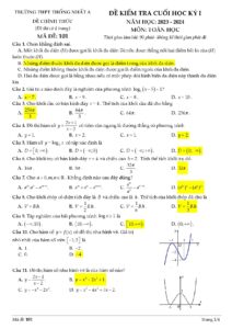 de-kiem-tra-cuoi-hoc-ky-1-toan-12-nam-hoc-2023-2024-truong-thpt-thong-nhat-a - Trang 1