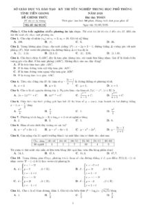 de-thi-tot-nghiep-trung-hoc-pho-thong-toan-nam-2025-tinh-tien-giang - Trang 1