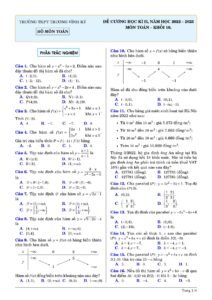 de-cuong-hoc-ky-2-toan-lop-10-truong-thpt-truong-vinh-ky-nam-2022-2023 - Trang 1