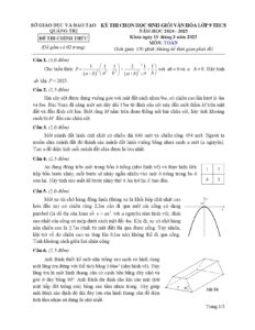de-thi-chon-hoc-sinh-gioi-toan-lop-9-nam-hoc-2024-2025-tinh-quang-tri - Trang 1