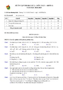 de-on-tap-thi-hoc-ky-2-mon-toan-khoi-11-nam-hoc-2024-2025 - Trang 1