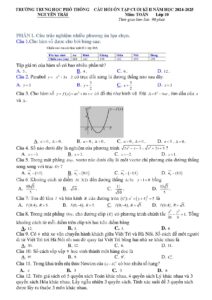 cau-hoi-on-tap-cuoi-ki-2-toan-lop-10-nam-hoc-2024-2025-truong-nguyen-trai - Trang 1